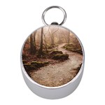 Path Trees Forest Fantasy Mini Silver Compasses
