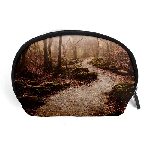 Path Trees Forest Fantasy Accessory Pouch (Large) from ArtsNow.com Front