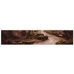 Path Trees Forest Fantasy 12 X60  Small Premium Plush Fleece Scarf