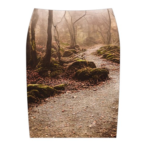 Path Trees Forest Fantasy Midi Wrap Pencil Skirt from ArtsNow.com Back