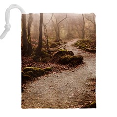 Path Trees Forest Fantasy Drawstring Pouch (4XL) from ArtsNow.com Back