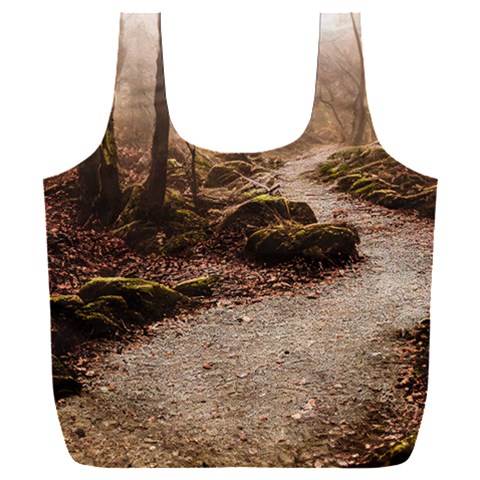 Path Trees Forest Fantasy Full Print Recycle Bag (XXL) from ArtsNow.com Front