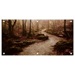 Path Trees Forest Fantasy Banner and Sign 4  x 2 
