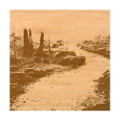 Path Trees Forest Fantasy Bamboo Coaster Set from ArtsNow.com Coaster 2