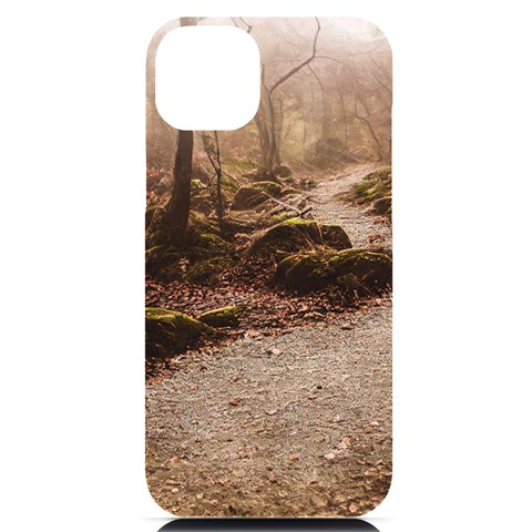 Path Trees Forest Fantasy iPhone 14 Plus Black UV Print PC Hardshell Case from ArtsNow.com Front