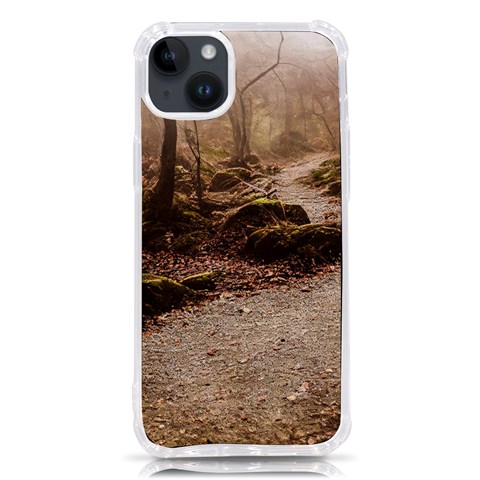 Path Trees Forest Fantasy iPhone 14 Plus TPU UV Print Case from ArtsNow.com Front