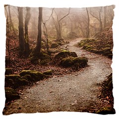 Path Trees Forest Fantasy 18  Baby Flannel Cushion Case (Two Sides) from ArtsNow.com Front