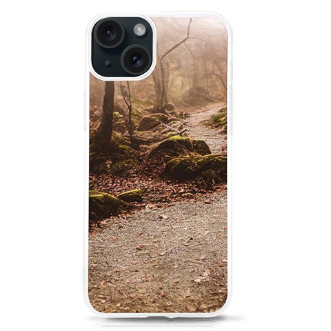 Path Trees Forest Fantasy iPhone 15 TPU UV Print Case from ArtsNow.com Front