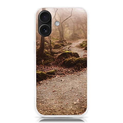 Path Trees Forest Fantasy iPhone 16 TPU UV Print Case from ArtsNow.com Front