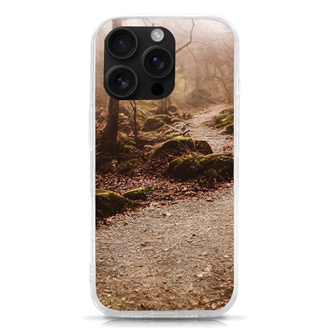 Path Trees Forest Fantasy iPhone 16 Pro TPU UV Print Case from ArtsNow.com Front