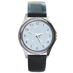 Bluey, Bluey merch, Bluey pattern, Bluey Bluey, bingo, Bluey design, bluey dog Round Metal Watch Bluey, Bluey merch, Bluey pattern, Bluey Bluey, bingo, Bluey design, bluey dog Round Metal Watch