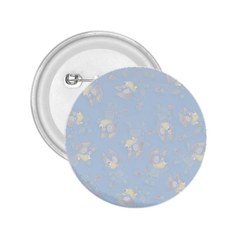 Bluey, Bluey merch, Bluey pattern, Bluey Bluey, bingo, Bluey design, bluey dog 2.25  Buttons from ArtsNow.com Front