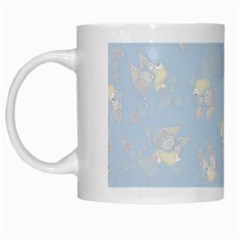 Bluey, Bluey merch, Bluey pattern, Bluey Bluey, bingo, Bluey design, bluey dog White Mug from ArtsNow.com Left