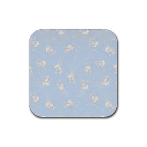 Bluey, Bluey merch, Bluey pattern, Bluey Bluey, bingo, Bluey design, bluey dog Rubber Coaster (Square) from ArtsNow.com Front