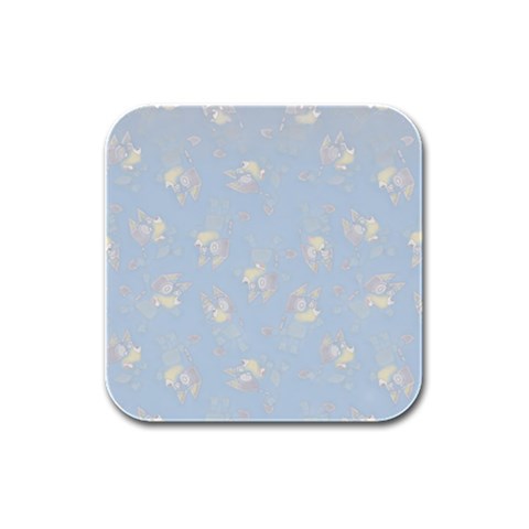 Bluey, Bluey merch, Bluey pattern, Bluey Bluey, bingo, Bluey design, bluey dog Rubber Square Coaster (4 pack) from ArtsNow.com Front
