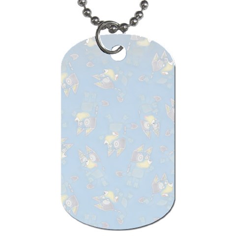 Bluey, Bluey merch, Bluey pattern, Bluey Bluey, bingo, Bluey design, bluey dog Dog Tag (One Side) from ArtsNow.com Front