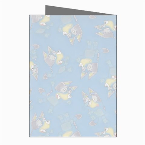 Bluey, Bluey merch, Bluey pattern, Bluey Bluey, bingo, Bluey design, bluey dog Greeting Cards (Pkg of 8) from ArtsNow.com Right