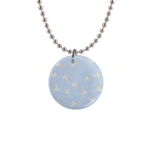 Bluey, Bluey merch, Bluey pattern, Bluey Bluey, bingo, Bluey design, bluey dog 1  Button Necklace from ArtsNow.com Front