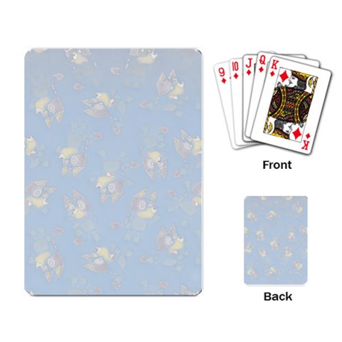 Bluey, Bluey merch, Bluey pattern, Bluey Bluey, bingo, Bluey design, bluey dog Playing Cards Single Design (Rectangle) from ArtsNow.com Back