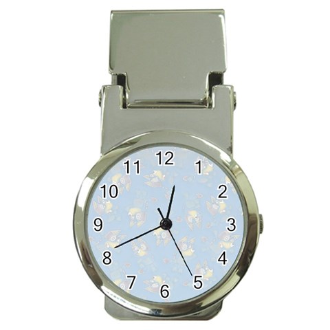 Bluey, Bluey merch, Bluey pattern, Bluey Bluey, bingo, Bluey design, bluey dog Money Clip Watches from ArtsNow.com Front