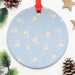 Bluey, Bluey merch, Bluey pattern, Bluey Bluey, bingo, Bluey design, bluey dog Round Ornament (Two Sides) from ArtsNow.com Front