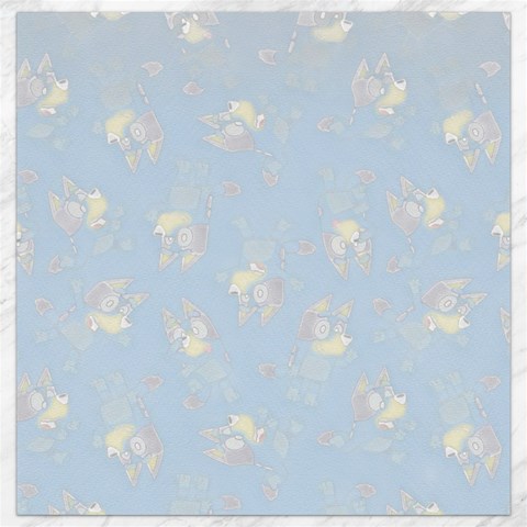 Bluey, Bluey merch, Bluey pattern, Bluey Bluey, bingo, Bluey design, bluey dog Canvas 16  x 16  from ArtsNow.com 15.2 x15.41  Canvas - 1