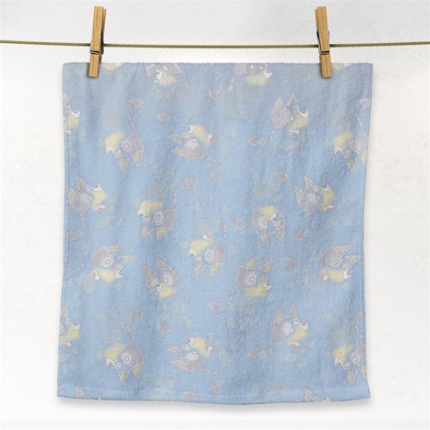 Bluey, Bluey merch, Bluey pattern, Bluey Bluey, bingo, Bluey design, bluey dog Face Towel from ArtsNow.com Front