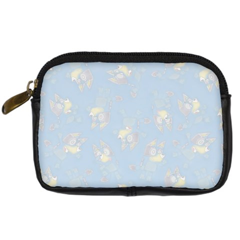 Bluey, Bluey merch, Bluey pattern, Bluey Bluey, bingo, Bluey design, bluey dog Digital Camera Leather Case from ArtsNow.com Front