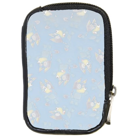 Bluey, Bluey merch, Bluey pattern, Bluey Bluey, bingo, Bluey design, bluey dog Compact Camera Leather Case from ArtsNow.com Front