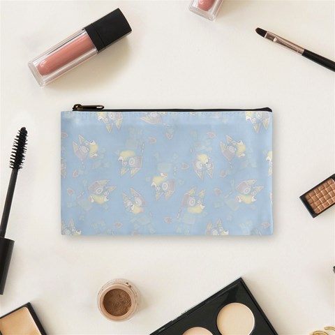 Bluey, Bluey merch, Bluey pattern, Bluey Bluey, bingo, Bluey design, bluey dog Cosmetic Bag (Small) from ArtsNow.com Front