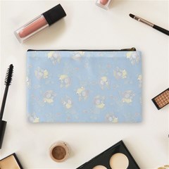 Bluey, Bluey merch, Bluey pattern, Bluey Bluey, bingo, Bluey design, bluey dog Cosmetic Bag (Medium) from ArtsNow.com Back