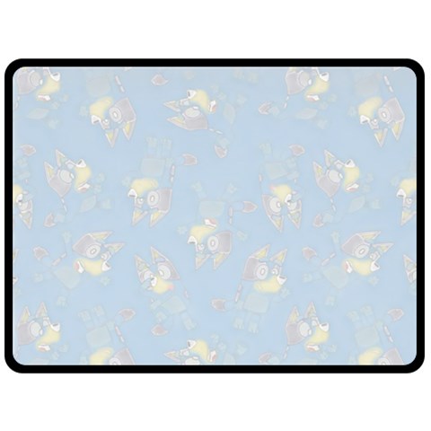 Bluey, Bluey merch, Bluey pattern, Bluey Bluey, bingo, Bluey design, bluey dog 80  x 56  Fleece Blanket (Large) from ArtsNow.com 80 x60  Blanket Front