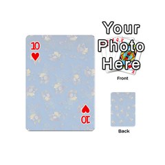 Bluey, Bluey merch, Bluey pattern, Bluey Bluey, bingo, Bluey design, bluey dog Playing Cards 54 Designs (Mini) from ArtsNow.com Front - Heart10