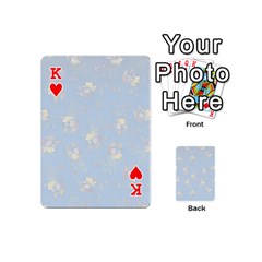 King Bluey, Bluey merch, Bluey pattern, Bluey Bluey, bingo, Bluey design, bluey dog Playing Cards 54 Designs (Mini) from ArtsNow.com Front - HeartK