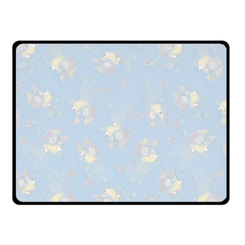 Bluey, Bluey merch, Bluey pattern, Bluey Bluey, bingo, Bluey design, bluey dog 50  x 40  Two Sides Fleece Blanket (Small) from ArtsNow.com 45 x34  Blanket Back