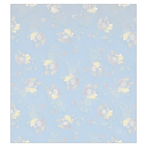 Bluey, Bluey merch, Bluey pattern, Bluey Bluey, bingo, Bluey design, bluey dog Drawstring Pouch (Large) from ArtsNow.com Front