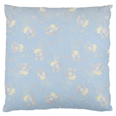 Bluey, Bluey merch, Bluey pattern, Bluey Bluey, bingo, Bluey design, bluey dog Large Premium Plush Fleece Cushion Case (One Side) from ArtsNow.com Front