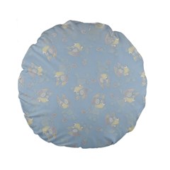 Bluey, Bluey merch, Bluey pattern, Bluey Bluey, bingo, Bluey design, bluey dog Standard 15  Premium Flano Round Cushions from ArtsNow.com Back