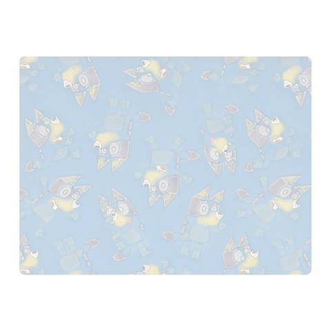 Bluey, Bluey merch, Bluey pattern, Bluey Bluey, bingo, Bluey design, bluey dog 35  x 27  Two Sides Premium Plush Fleece Blanket (Mini) from ArtsNow.com 35 x27  Blanket Front