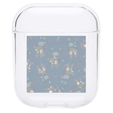 Bluey, Bluey merch, Bluey pattern, Bluey Bluey, bingo, Bluey design, bluey dog Hard PC AirPods 1/2 Case from ArtsNow.com Front