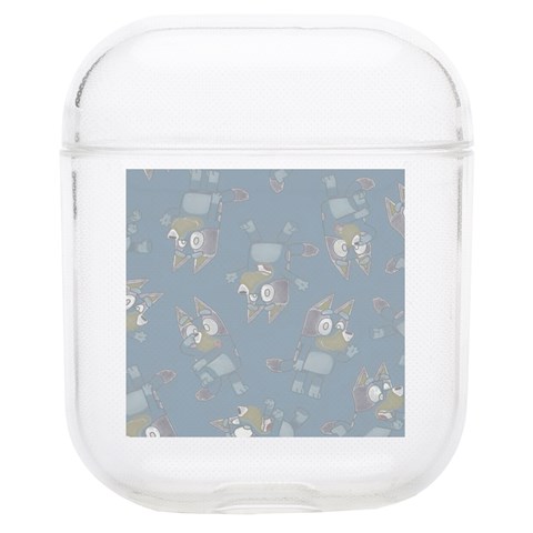 Bluey, Bluey merch, Bluey pattern, Bluey Bluey, bingo, Bluey design, bluey dog Soft TPU AirPods 1/2 Case from ArtsNow.com Front