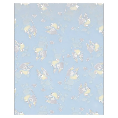 Bluey, Bluey merch, Bluey pattern, Bluey Bluey, bingo, Bluey design, bluey dog Drawstring Pouch (XL) from ArtsNow.com Front