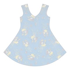 Bluey, Bluey merch, Bluey pattern, Bluey Bluey, bingo, Bluey design, bluey dog Short Sleeve V Front