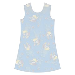 Bluey, Bluey merch, Bluey pattern, Bluey Bluey, bingo, Bluey design, bluey dog Kids  Short Sleeve Velvet Dress from ArtsNow.com Front
