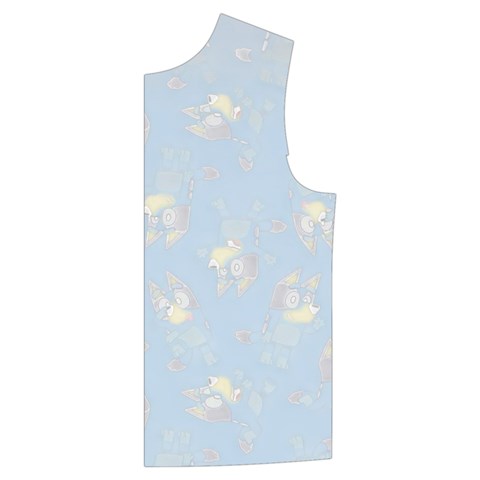 Bluey, Bluey merch, Bluey pattern, Bluey Bluey, bingo, Bluey design, bluey dog Kid s Button Up Puffer Vest from ArtsNow.com Front Left