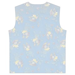 Bluey, Bluey merch, Bluey pattern, Bluey Bluey, bingo, Bluey design, bluey dog Men s High Neck Button Up Puffer Vest from ArtsNow.com Back