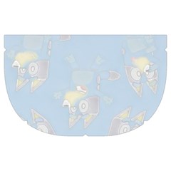 Bluey, Bluey merch, Bluey pattern, Bluey Bluey, bingo, Bluey design, bluey dog Make Up Case (Medium) from ArtsNow.com Side Right
