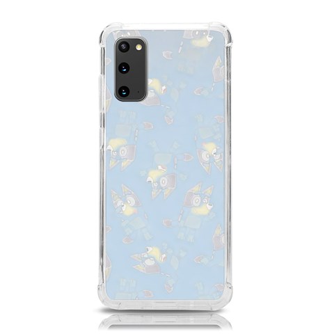 Bluey, Bluey merch, Bluey pattern, Bluey Bluey, bingo, Bluey design, bluey dog Samsung Galaxy S20 6.2 Inch TPU UV Case from ArtsNow.com Front