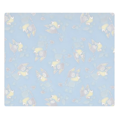 Bluey, Bluey merch, Bluey pattern, Bluey Bluey, bingo, Bluey design, bluey dog 50  x 40  Premium Plush Fleece Blanket (Small) from ArtsNow.com 50 x40  Blanket Front