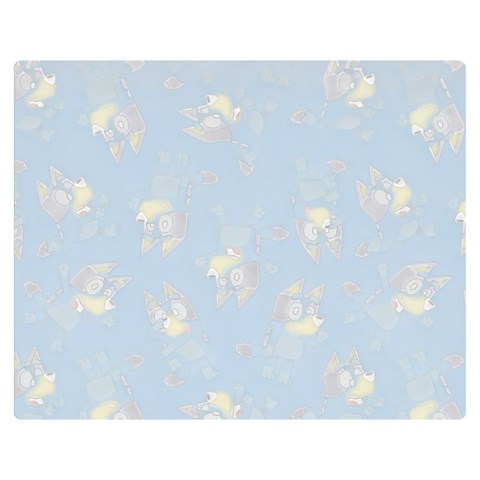 Bluey, Bluey merch, Bluey pattern, Bluey Bluey, bingo, Bluey design, bluey dog 60  x 50  Premium Plush Fleece Blanket (Medium) from ArtsNow.com 60 x50  Blanket Front